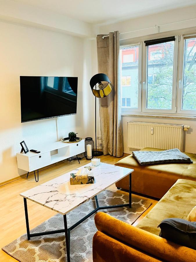 Modernes 3 Zimmer Apartment - Luise- Mit Wlan, Balkon Und Smart-Tv In City-Nahe! Erfurt Kültér fotó